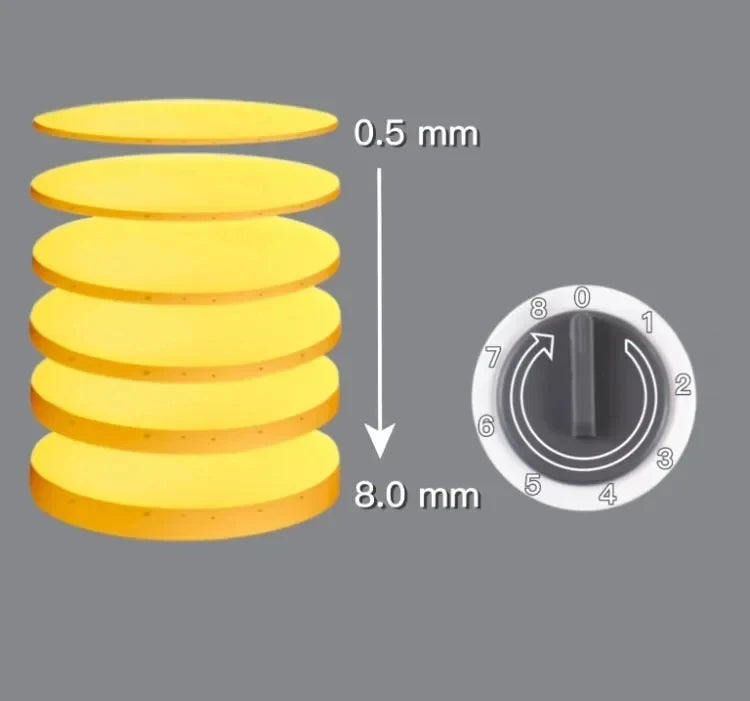 5-in-1 multifunctional vegetable cutter