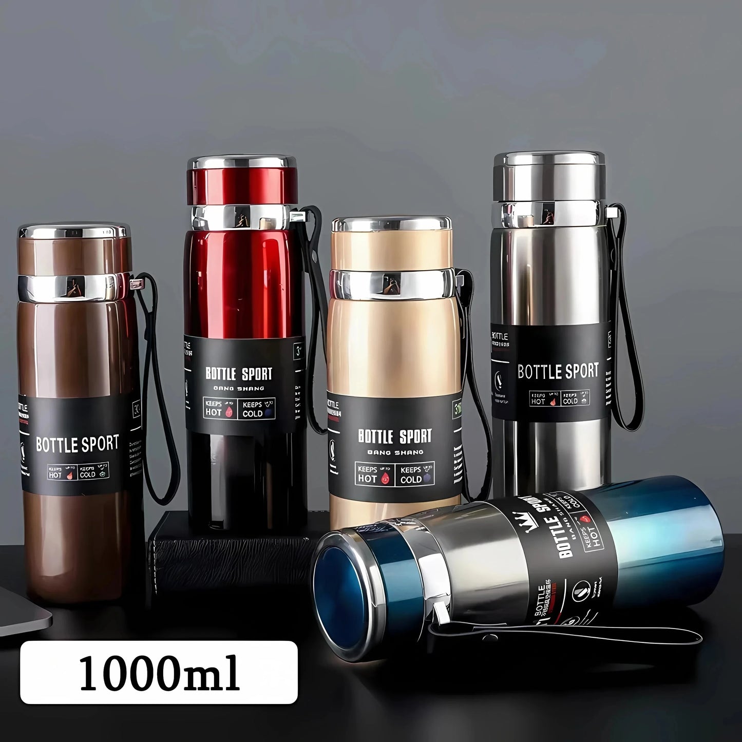 Stainless Steel Thermos Flask – 1 Litre