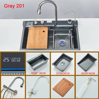 Multifunctional kitchen sink