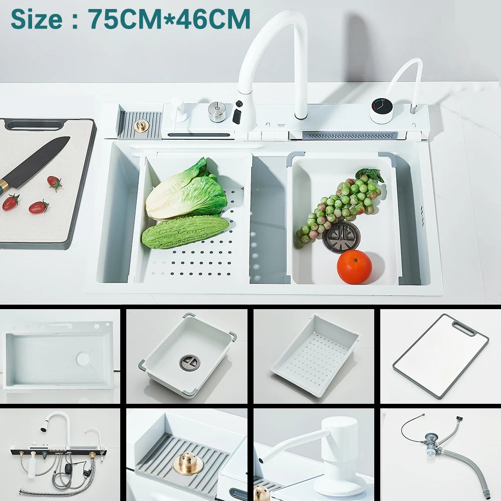 Multifunctional kitchen sink