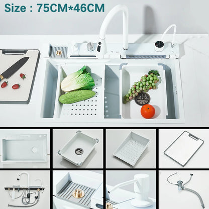 Multifunctional kitchen sink