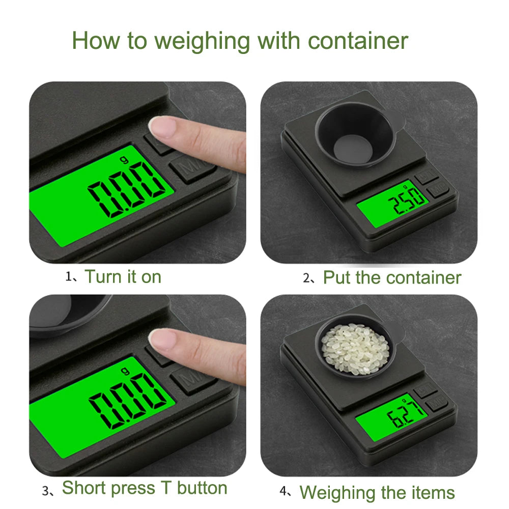 Precision pocket scale
