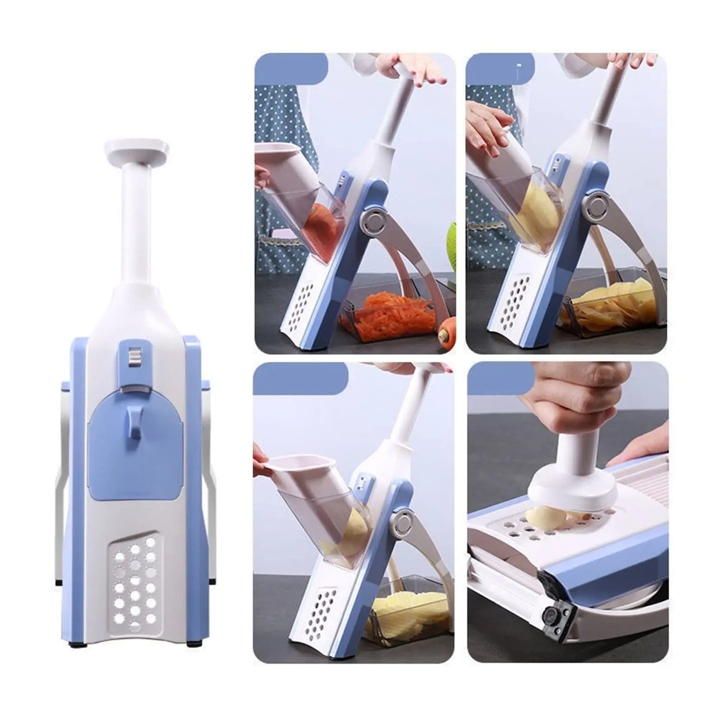 5-in-1 multifunctional vegetable cutter
