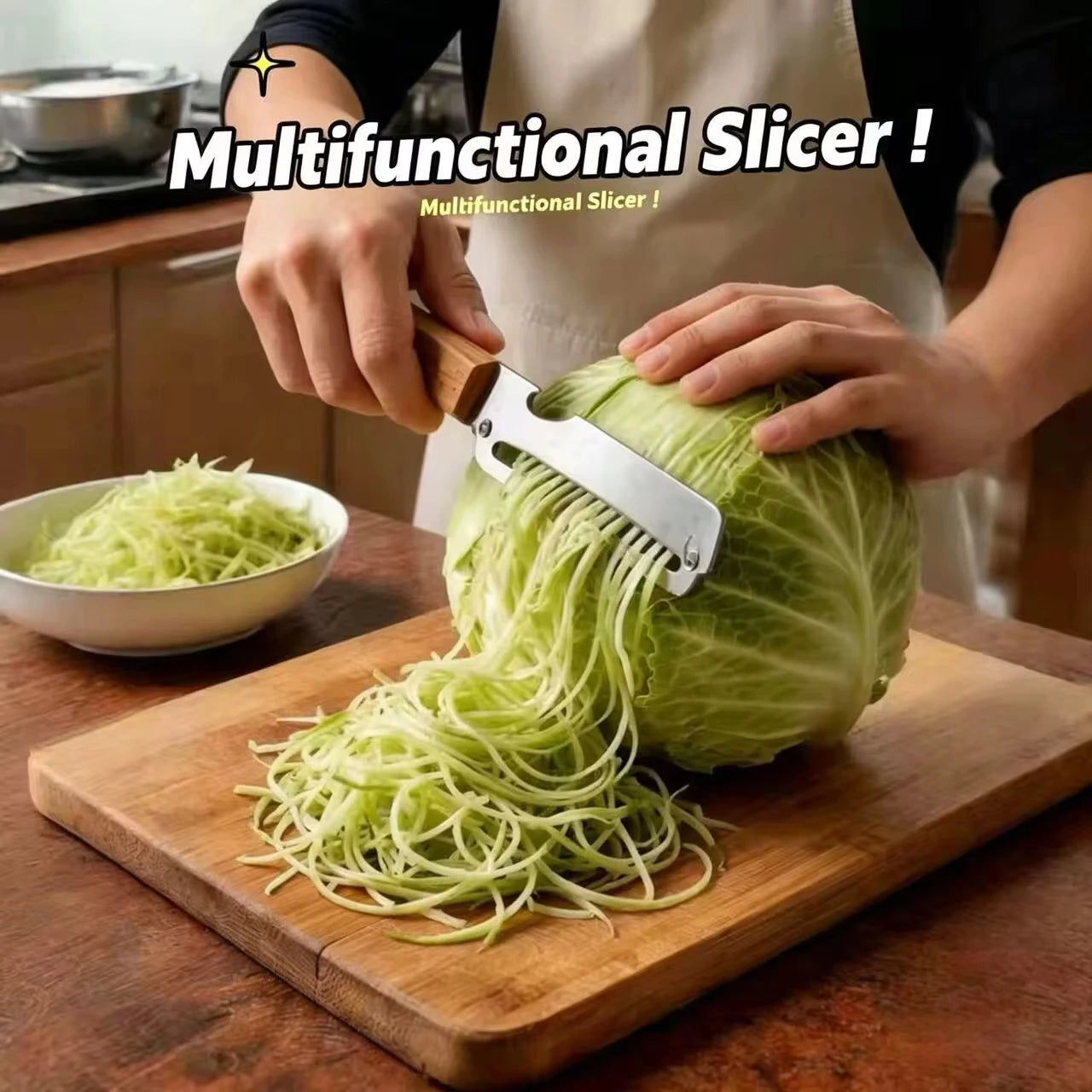 Multifunctional stainless steel peeler