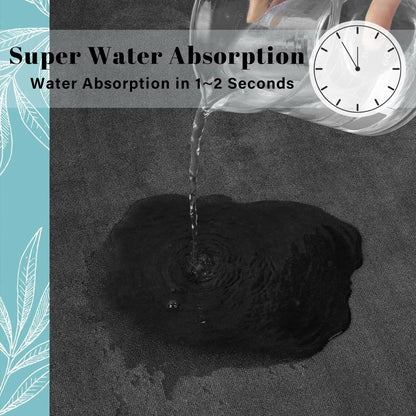 Superabsorbent Non-Slip Mat