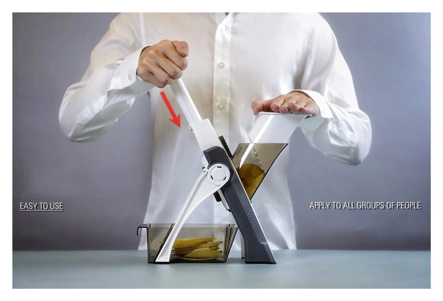 5-in-1 multifunctional vegetable cutter
