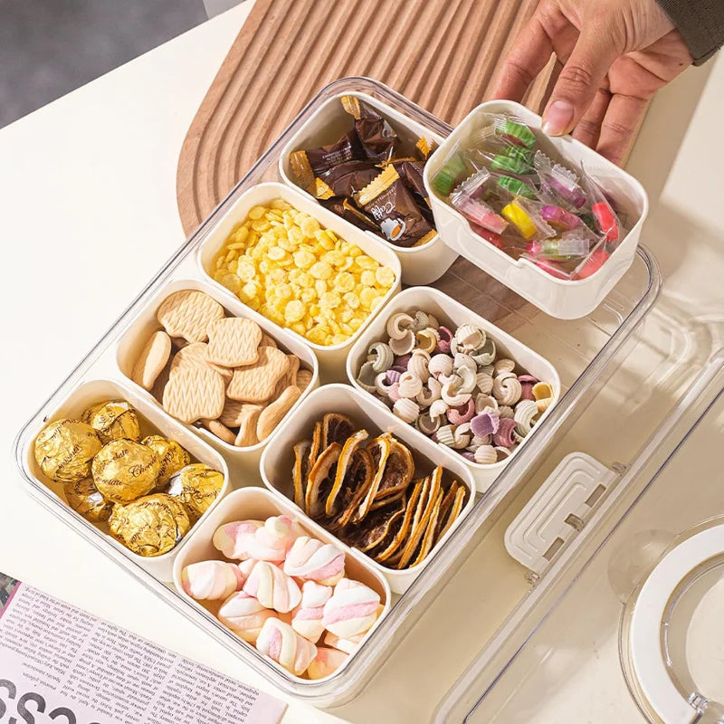 Storage box with 8 compartments